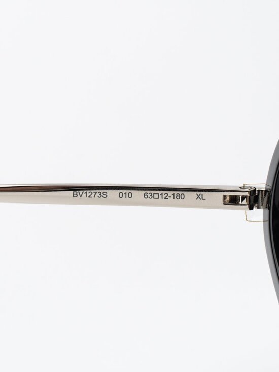 Bottega Veneta Women Sunglasses Black Silver Brown Gradient BV1273S 010